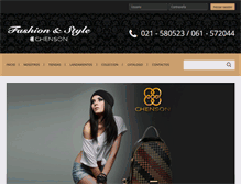 Tablet Screenshot of chenson.com